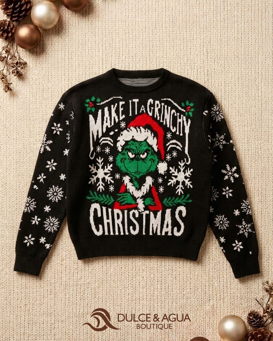 Saco NavideƱo Grinch ā NiƱos
