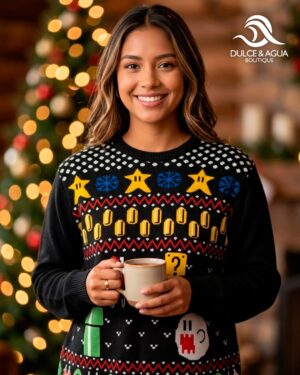 Saco Navideño Mario Bros — Unisex