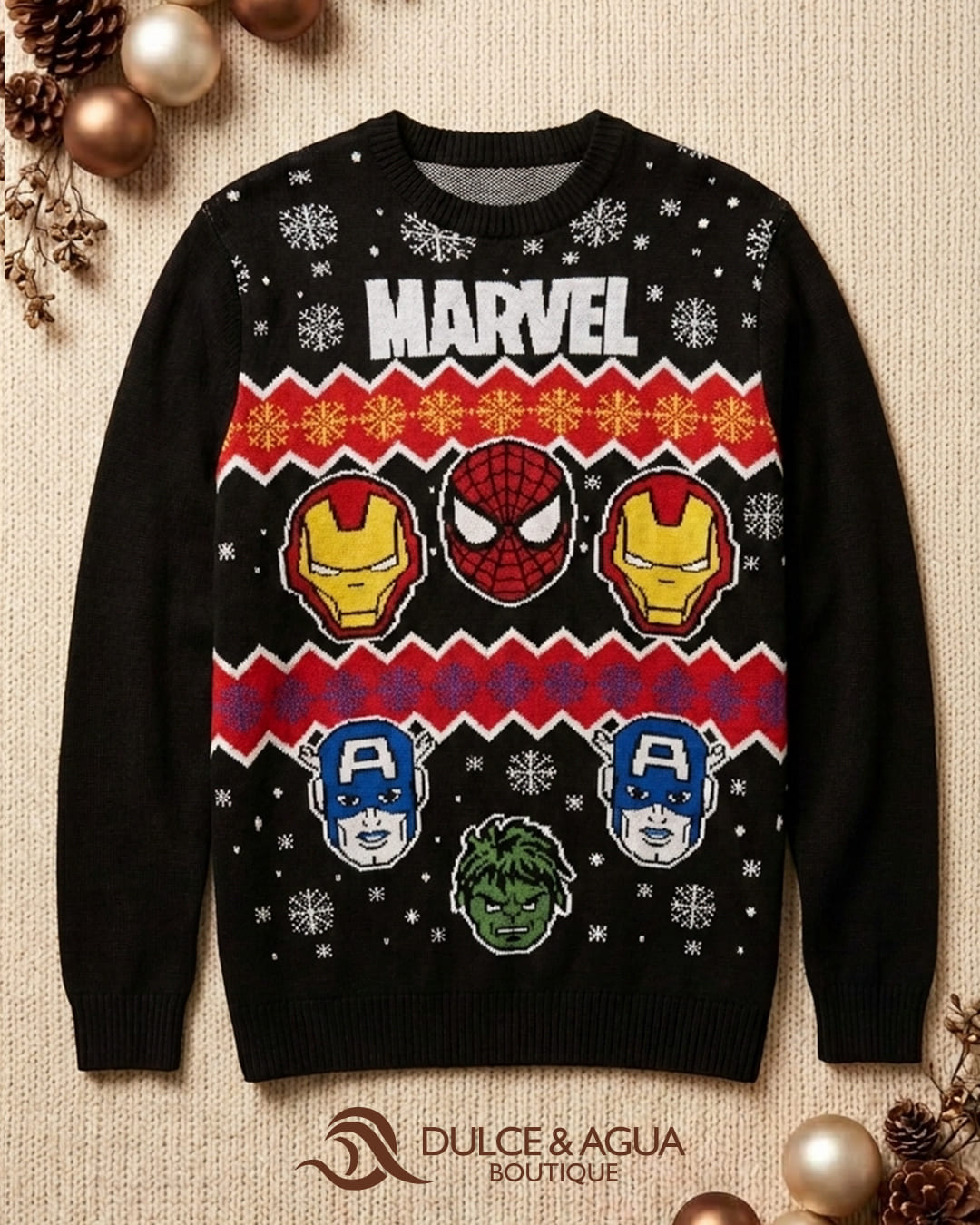 Saco Navideño Marvel — Unisex