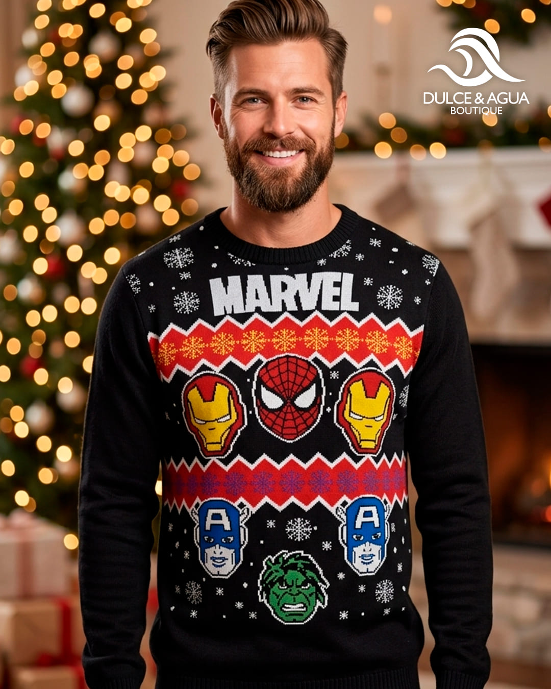 Saco Navideño Marvel — Unisex