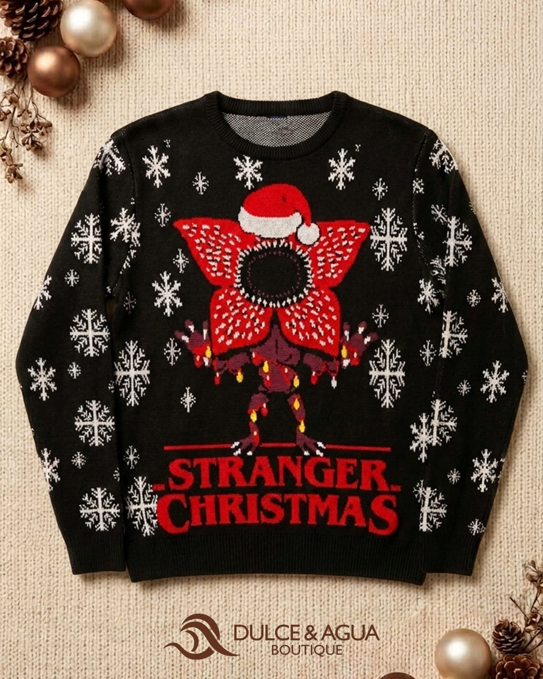 Saco NavideƱo Stranger Christmas ā Unisex