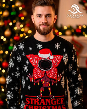 Saco Navideño Stranger Christmas — Unisex