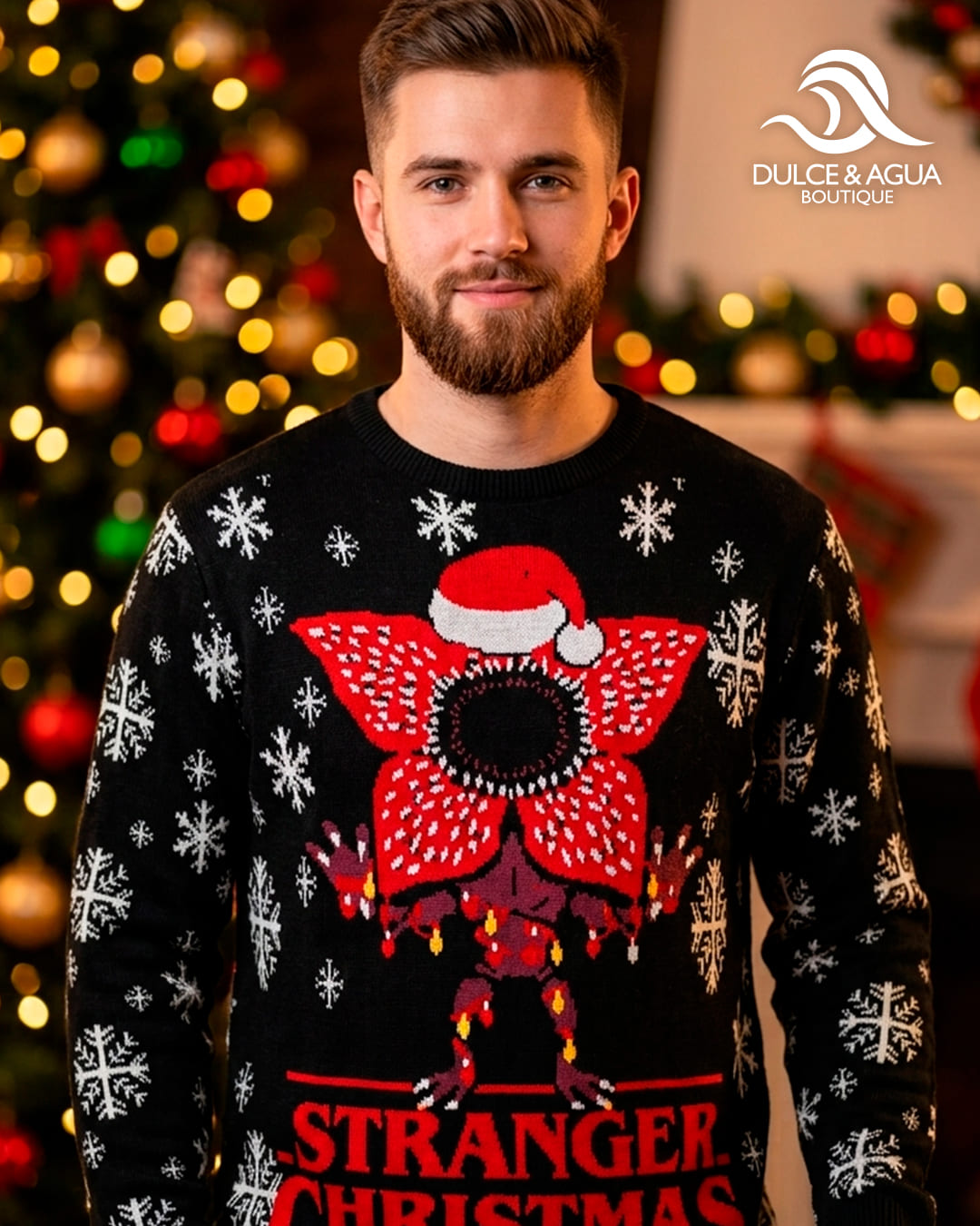 Saco NavideƱo Stranger Christmas ā Unisex